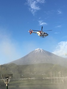 2017.5.27　富士山とドクターヘリ