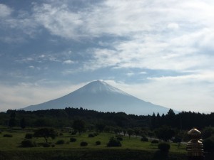 おとといの富士山