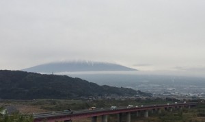 今日の富士山  〜雨模様