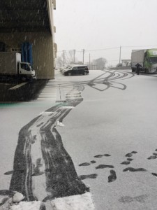 静岡県東部の雪