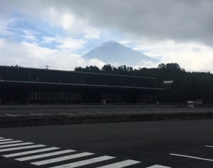 木曜朝の富士山