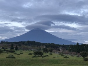 富士山のサンタクロース