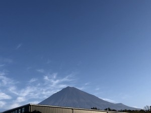 今日の富士山
