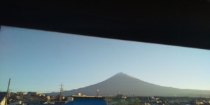 勤労感謝の日の富士山