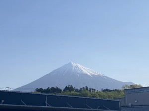 富士山写真アップを楽しみにしてくださるお客様