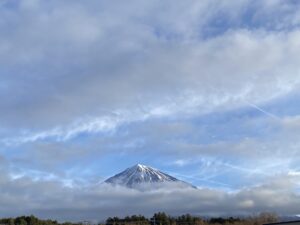 今日の富士山2