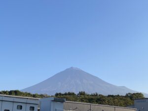 今日の富士山　from南陵