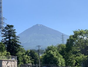 今日の富士山