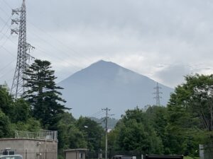 今日の富士山