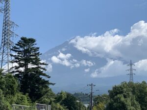 今日の富士山