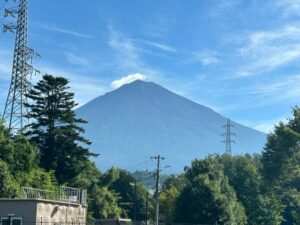 今日の富士山