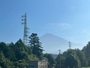 今日の富士山