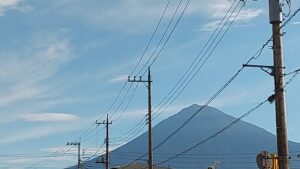 今日の富士山