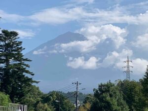 今日の富士山