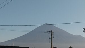 今日の富士山