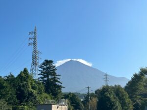 今日の富士山