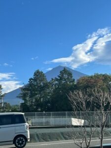 今日の富士山