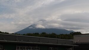 10/7の富士山