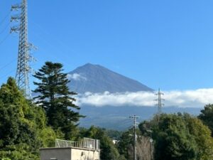 今日の富士山