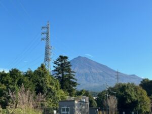 今日の富士山