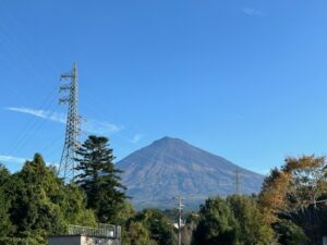 今日の富士山