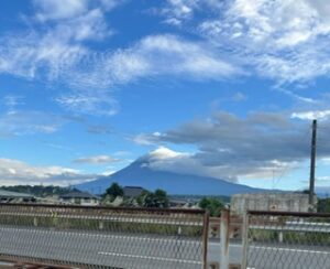 今日の富士山