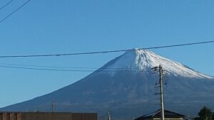 今日の富士山