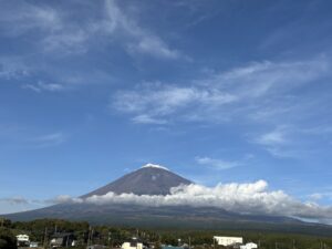 今日の富士山