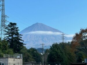 今日の富士山