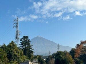 今日の富士山