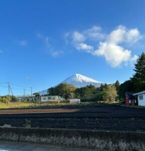 今日の富士山