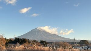 今日の富士山