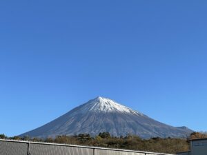 今日の富士山