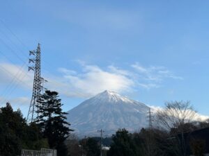 今日の富士山