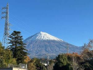 今日の富士山