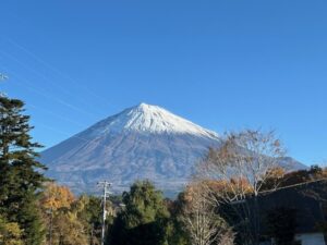 今日の富士山