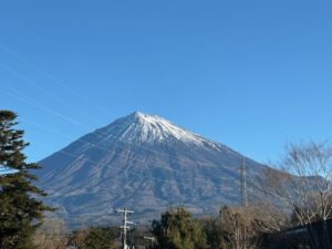 今日の富士山