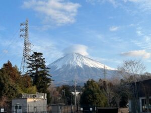 今日の富士山