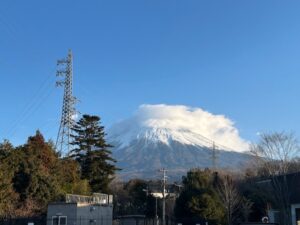 今日の富士山