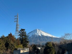 今日の富士山