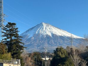 今日の富士山