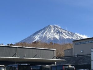 今日の富士山