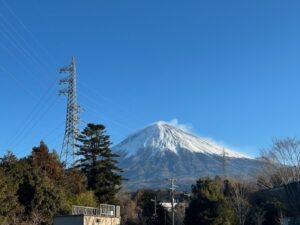 今日の富士山