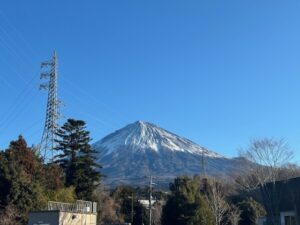 今日の富士山