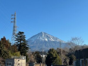 今日の富士山