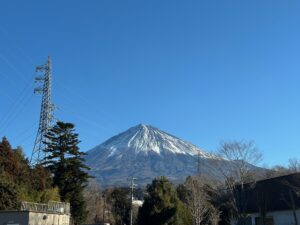 今日の富士山