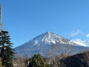 今日の富士山