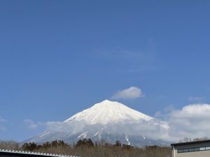 今日の富士山