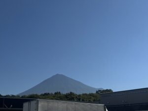 今日の富士山