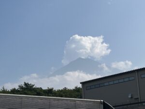 今日の富士山